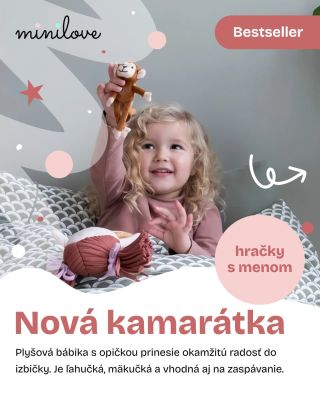 Nežná plyšová bábika Sofia od Little Dutch si okamžite získa srdce vášho dieťatka. 💖👶 Je mäkká, ľahučká a drží v ručičke...