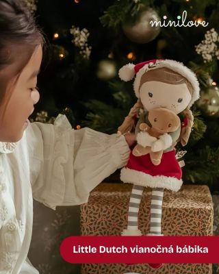 Kúzlo Vianoc prichádza! ✨🎅 Táto rozkošná vianočná bábika Rosa od Little Dutch je dokonalá kamarátka. 💫 Vo svojom vianočnom...